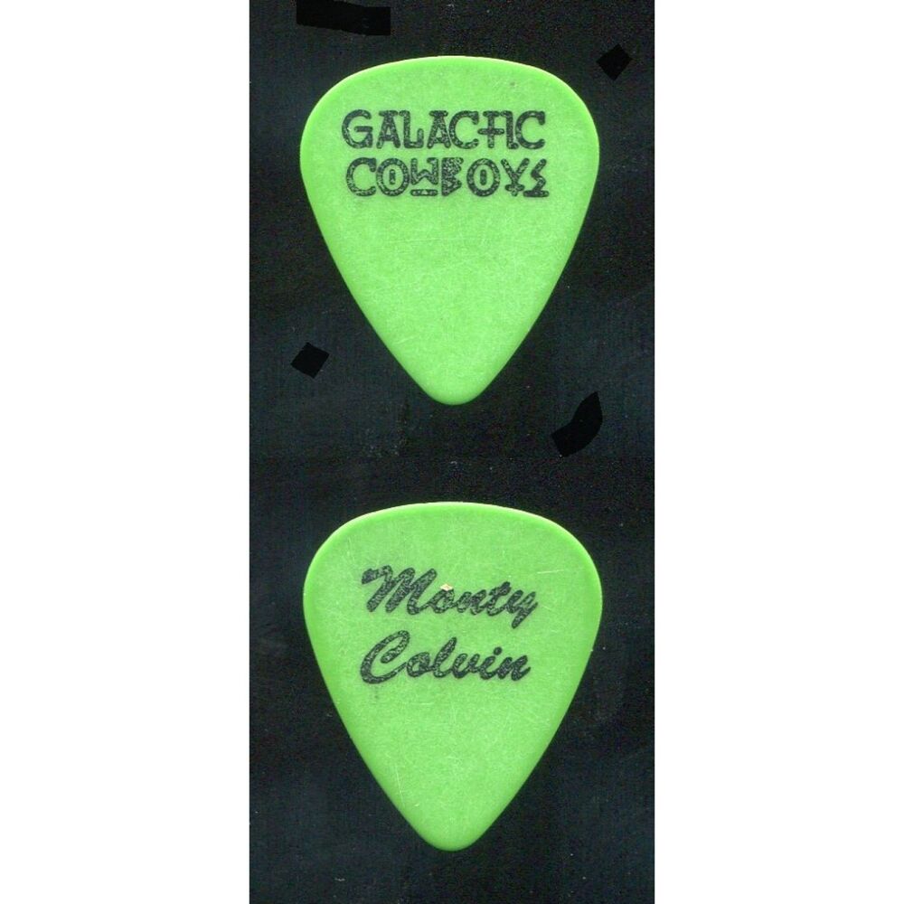 Vintage 1996 Galactic Cowboys Monty Colvin Concert Tour Guitar Pick